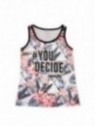 Camiseta Amix chica #You Decide ROSAS