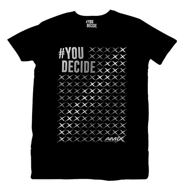 Camiseta AMIX #You Decide ESTRELLITAS PLATA