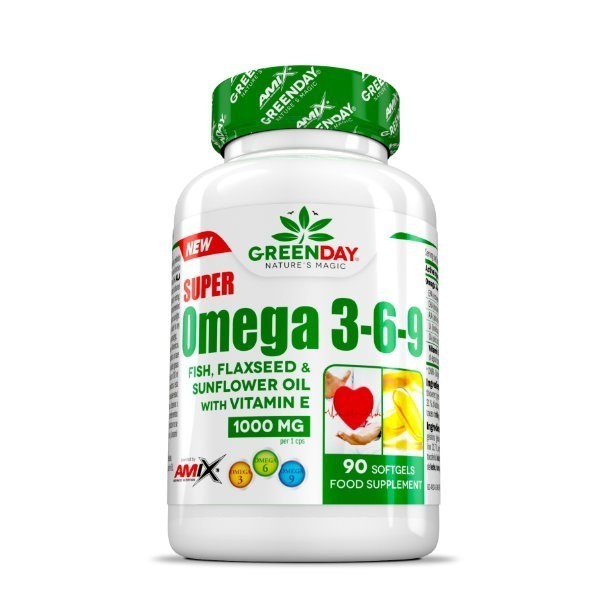 Super Omega 3-6-9 - 90 softgels
