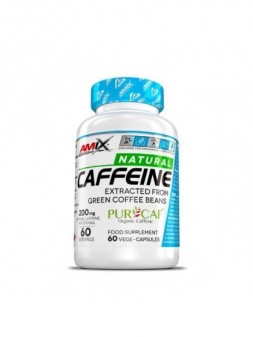 Natural Caffeine (Cafeina) - 60 vcaps.
