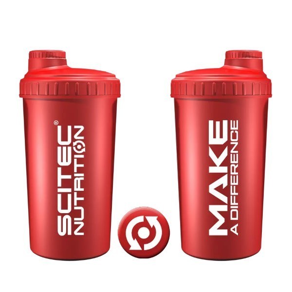 Mezclador Scitec Rojo 700 ml