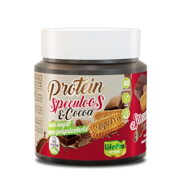 Zero Cream Protein Speculoos and Cocoa non sugar - 250 gr