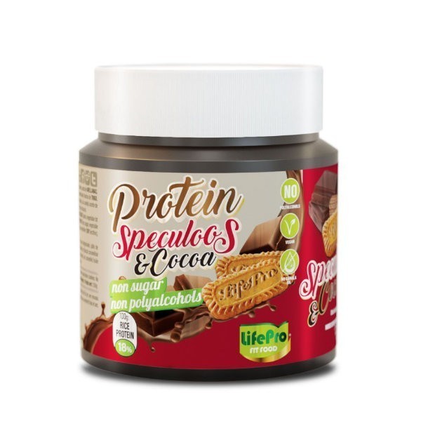 Zero Cream Protein Speculoos and Cocoa non sugar - 250 gr