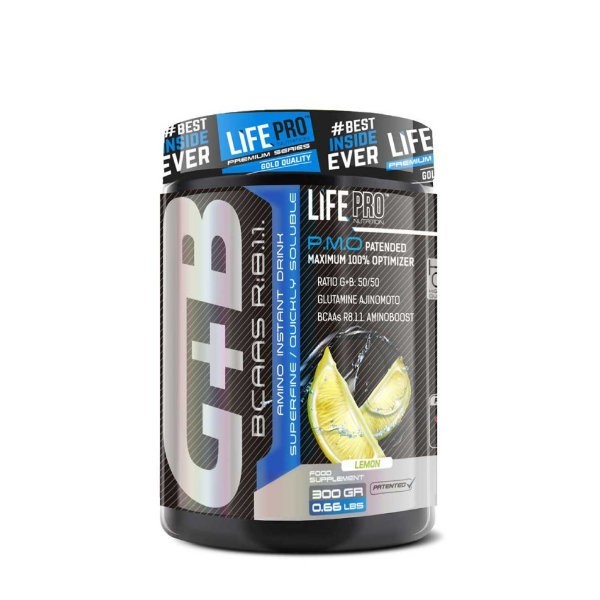 G+B (BCAA 8:1:1 + Glutamina Ajinomoto) - 300 gr