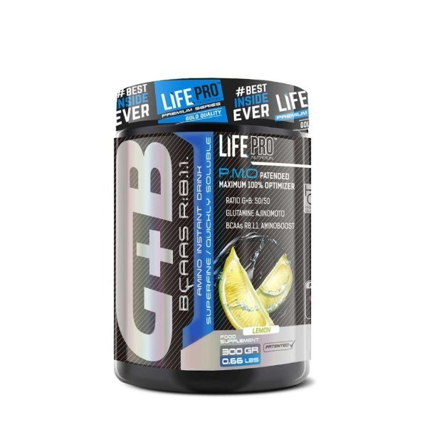 G+B (BCAA 8:1:1 + Glutamina Ajinomoto) - 300 gr