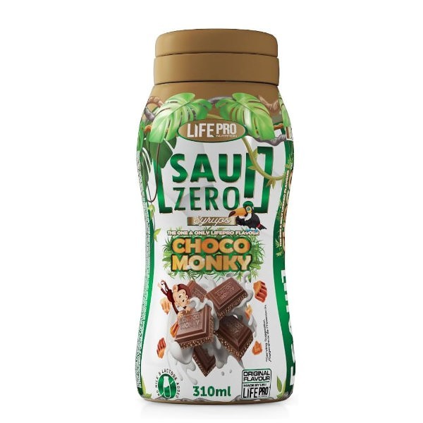 Sau Zero! Syrups sabor Choco Monky - 310 ml