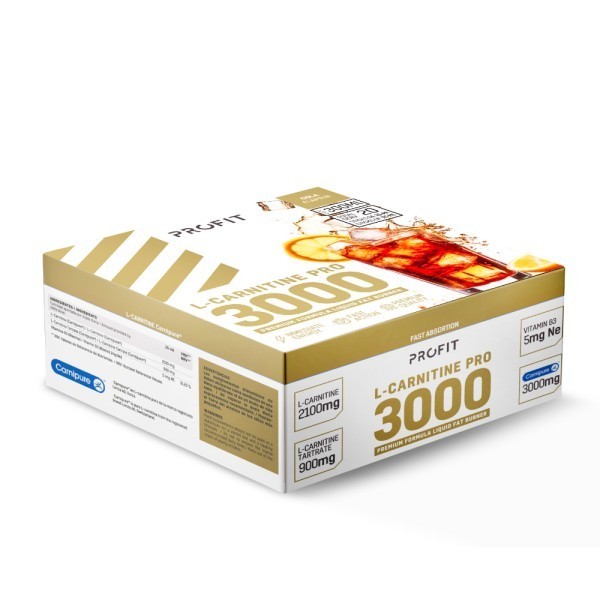 L-Carnitine Pro 3000 - 20 Sticks x 15 ml