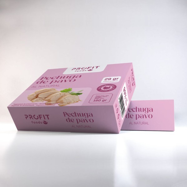 Pechuga de Pavo al Natural - 160 gr