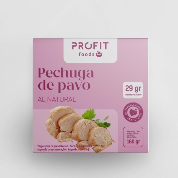 Pechuga de Pavo al Natural - 160 gr