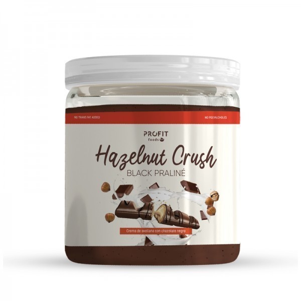 Hazelnut Crush Black Praline - 250 gr