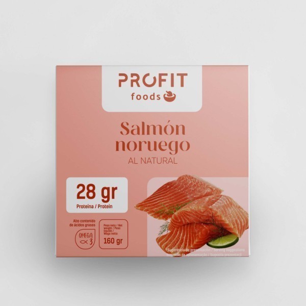 Salmon Noruego al Natural - 160 gr
