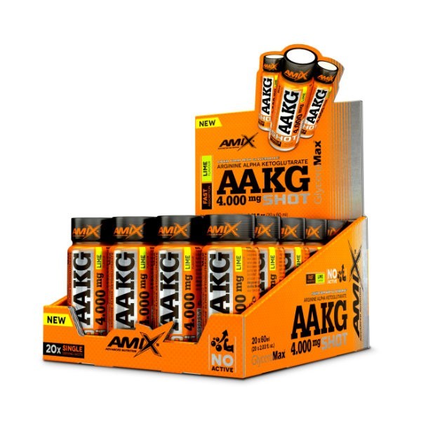 AAKG 4000mg SHOT - 20 viales x 60 ml